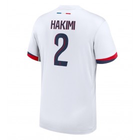 Pánské fotbalový oblečení Paris Saint-Germain Achraf Hakimi #2 Venkovní košile 2024-25 Krátkým Rukávem